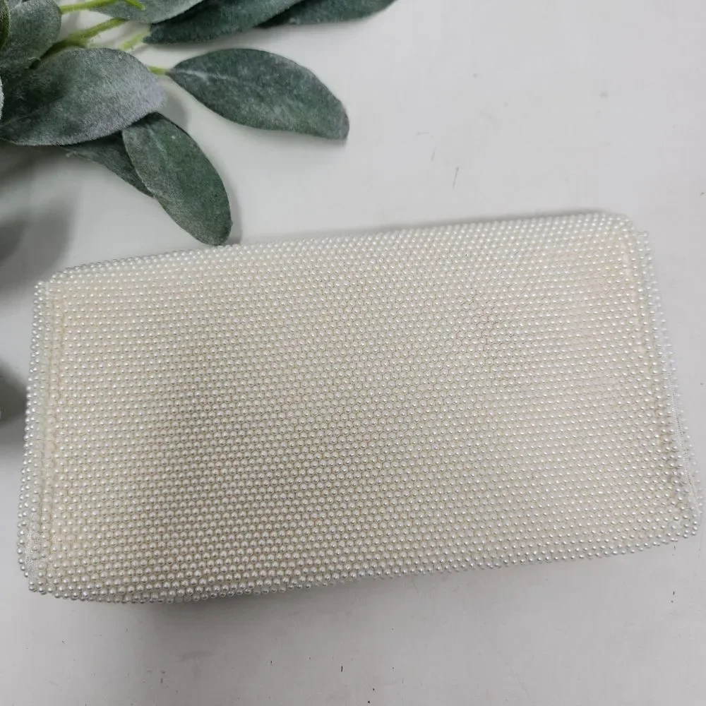 Beaded‎ Vintage Clutch Made in Japan NWOT